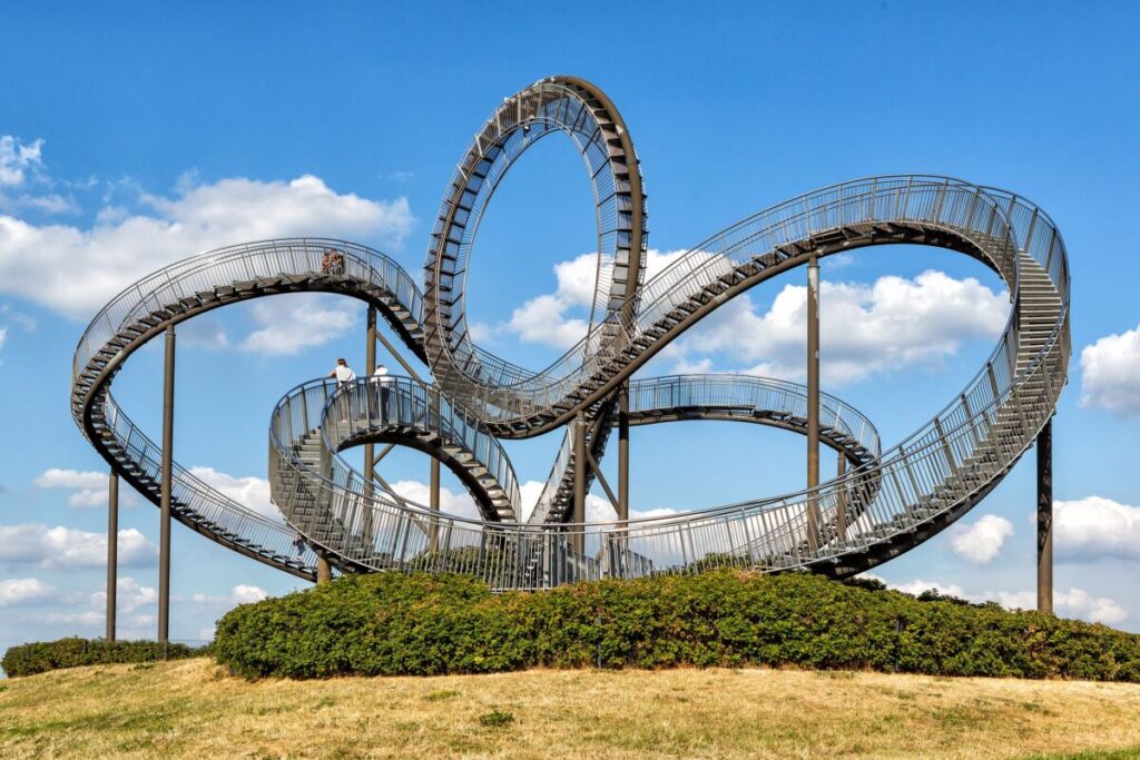 Tiger & Turtle auf dem Magic Mountain Duisburg